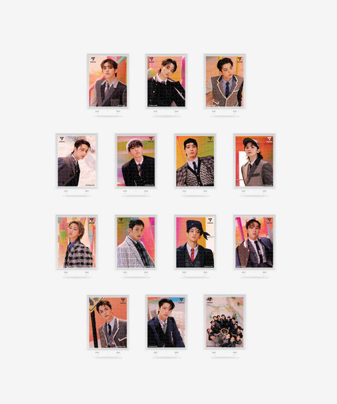 SEVENTEEN - MINI 80 PCS STAND PUZZLE - Baro7 Best Kpop Store