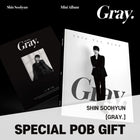 SHIN SOOHYUN - Mini Album [Gray.] / GIFT - Baro7 Best Kpop Store