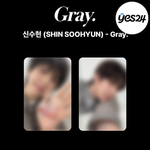 SHIN SOOHYUN - Mini Album [Gray.] / GIFT - Baro7 Best Kpop Store