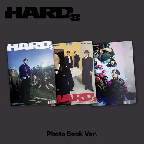 SHINee - 8TH ALBUM [HARD] PHOTOBOOK Ver. - Baro7 Best Kpop Store