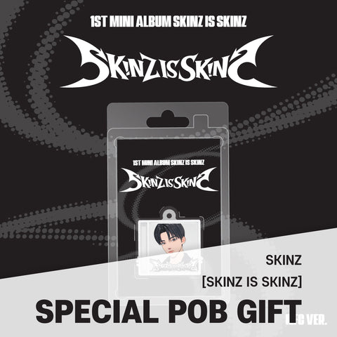 SKINZ - 1st Mini Album [SKINZ IS SKINZ] NFC Ver. / GIFT - Baro7 Best Kpop Store