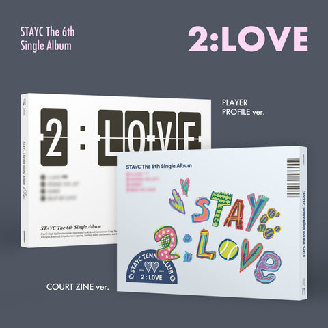 STAYC - 6th Single Album [2:LOVE] / GIFT - Baro7 Best Kpop Store