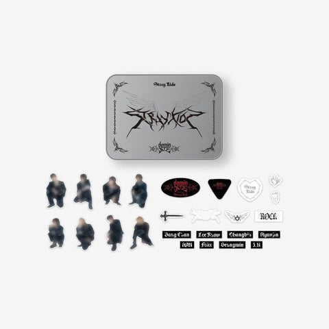 STRAY KIDS - [Stray Kids TIN CASE REUSABLE STICKER PACK] dominATE SEOUL - Baro7 Best Kpop Store