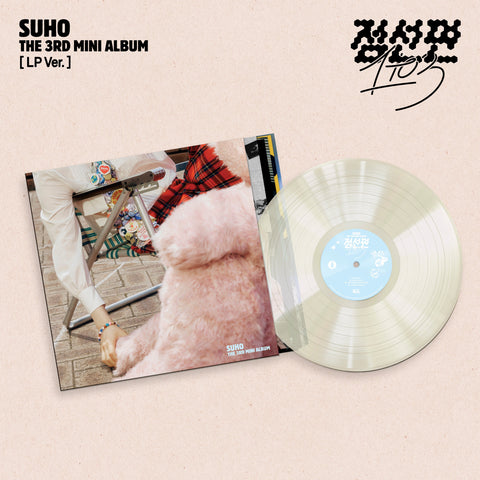 SUHO - 3rd Mini Album [점선면 (1 to 3)] LP Ver. - Baro7 Best Kpop Store