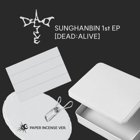 SUNGHANBIN - 1st EP [DEAD:ALIVE] Paper Incense Ver. - Baro7 Best Kpop Store