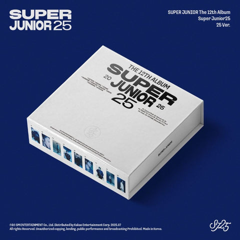 Super Junior - 12th Album [Super Junior25] 25 Ver. - Baro7 Best Kpop Store