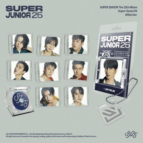 Super Junior - 12th Album [Super Junior25] SMini Ver. (Smart Album) - Baro7 Best Kpop Store