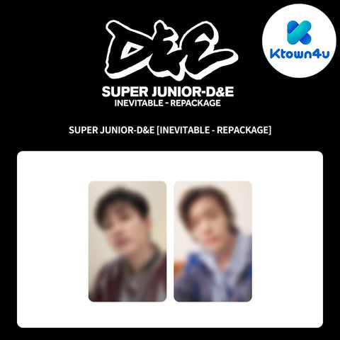 SUPER JUNIOR D&E - 6th Mini Album [INEVITABLE] REPACKAGE / GIFT - Baro7 Best Kpop Store