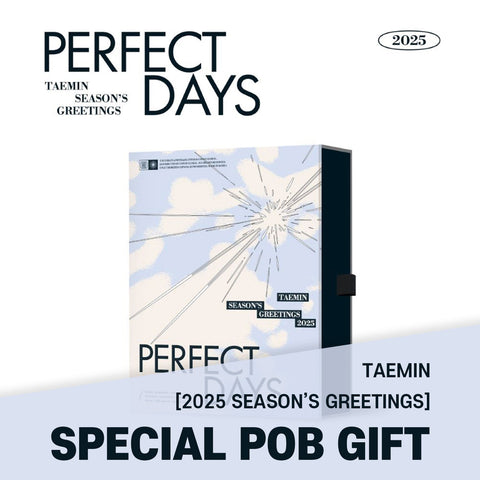 TAEMIN - 2025 SEASON'S GREETINGS [Perfect Days] / GIFT - Baro7 Best Kpop Store