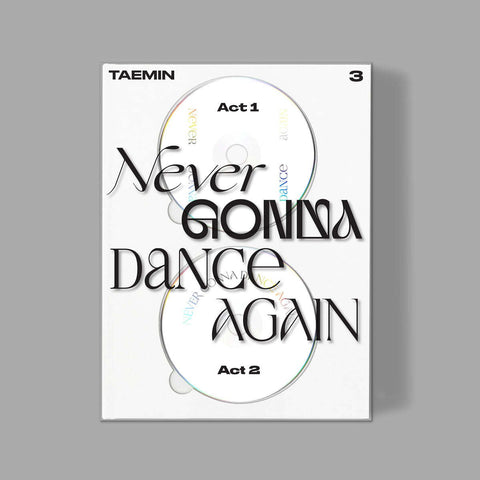 TAEMIN - ALBUM VOL.3 [Never Gonna Dance Again] (Extended Ver.) - Baro7 Best Kpop Store