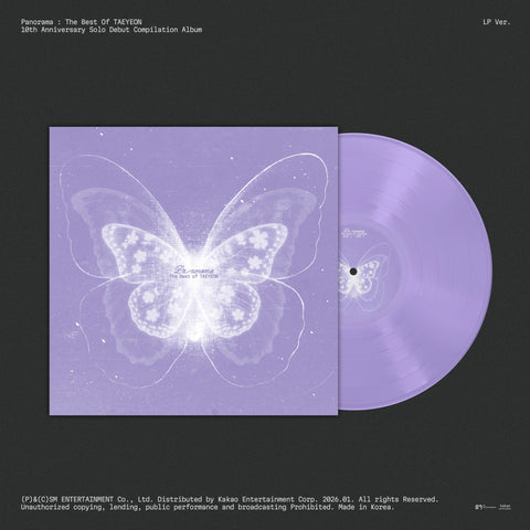 TAEYEON - [Panorama : The Best of TAEYEON] LP Ver. - Baro7 Best Kpop Store