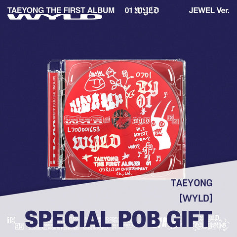 TAEYONG - 1st Album [WYLD] Jewel Case Ver. / GIFT - Baro7 Best Kpop Store