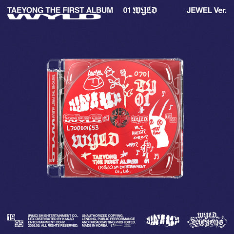 TAEYONG - 1st Album [WYLD] Jewel Case Ver. / GIFT - Baro7 Best Kpop Store