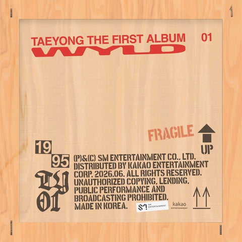 TAEYONG - 1st Album [WYLD] Masterpiece Ver. (Limited) - Baro7 Best Kpop Store