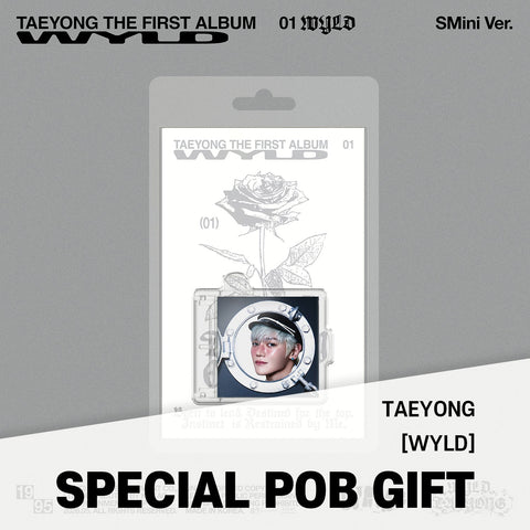 TAEYONG - 1st Album [WYLD] SMini Ver. / GIFT - Baro7 Best Kpop Store