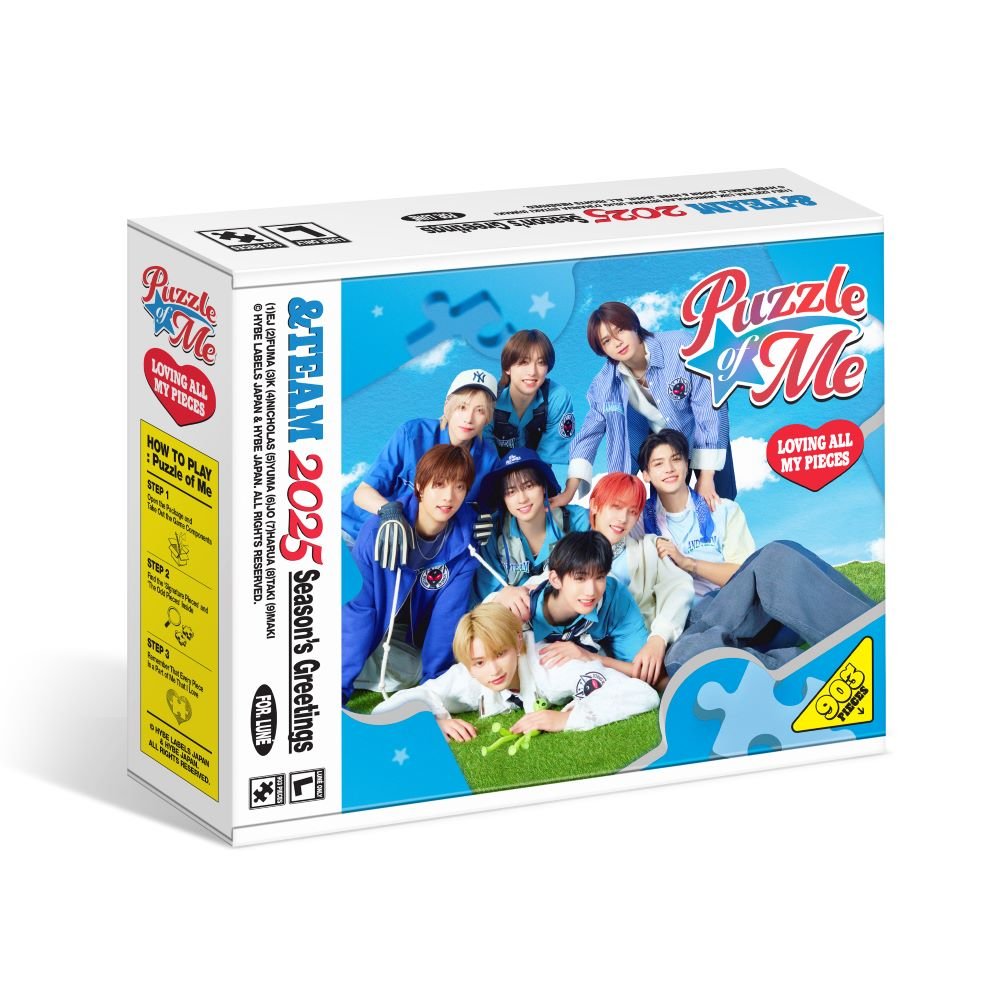 &TEAM シーグリ 2025 Puzzleofme &TEAM - 2025 SEASON'S GREETINGS [Puzzle of Me] / GIFT - Baro7 Best