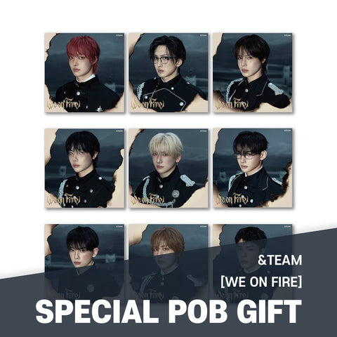 &TEAM - 3rd EP [We on Fire] SOLO EDITION / GIFT - Baro7 Best Kpop Store