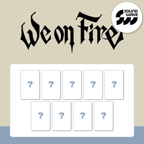 &TEAM - 3rd EP [We on Fire] SOLO EDITION / GIFT - Baro7 Best Kpop Store