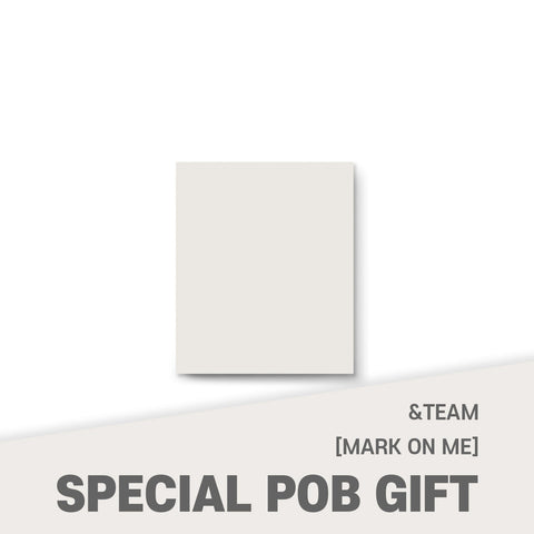 &TEAM - KR 2nd Mini Album [Mark on Me] SOLO Ver. / GIFT - Baro7 Best Kpop Store