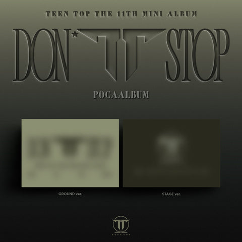 TEEN TOP - 11th EP [DON'T STOP] POCAALBUM - Baro7 Best Kpop Store