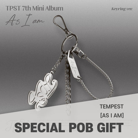 TEMPEST - 7th Mini Album [As I am] Keyring Ver. / GIFT - Baro7 Best Kpop Store