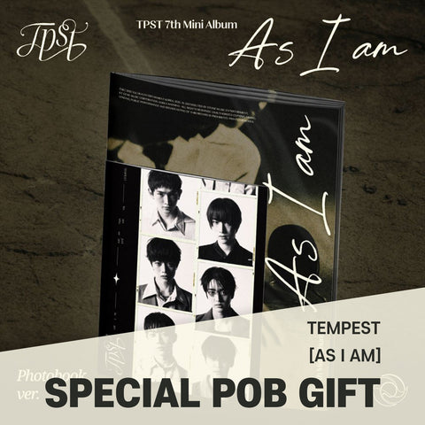 TEMPEST - 7th Mini Album [As I am] Photobook Ver. / GIFT - Baro7 Best Kpop Store