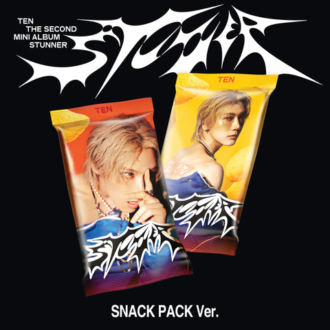 TEN - 2nd Mini Album [STUNNER] SNACK PACK Ver. - Baro7 Best Kpop Store