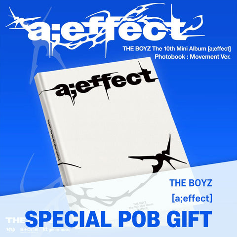 THE BOYZ - 10th Mini Album [a;effect] Movement Ver. (Photobook Ver.) / GIFT - Baro7 Best Kpop Store