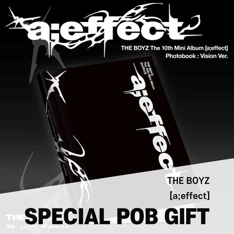 THE BOYZ - 10th Mini Album [a;effect] Vision Ver. (Photobook Ver.) / GIFT - Baro7 Best Kpop Store