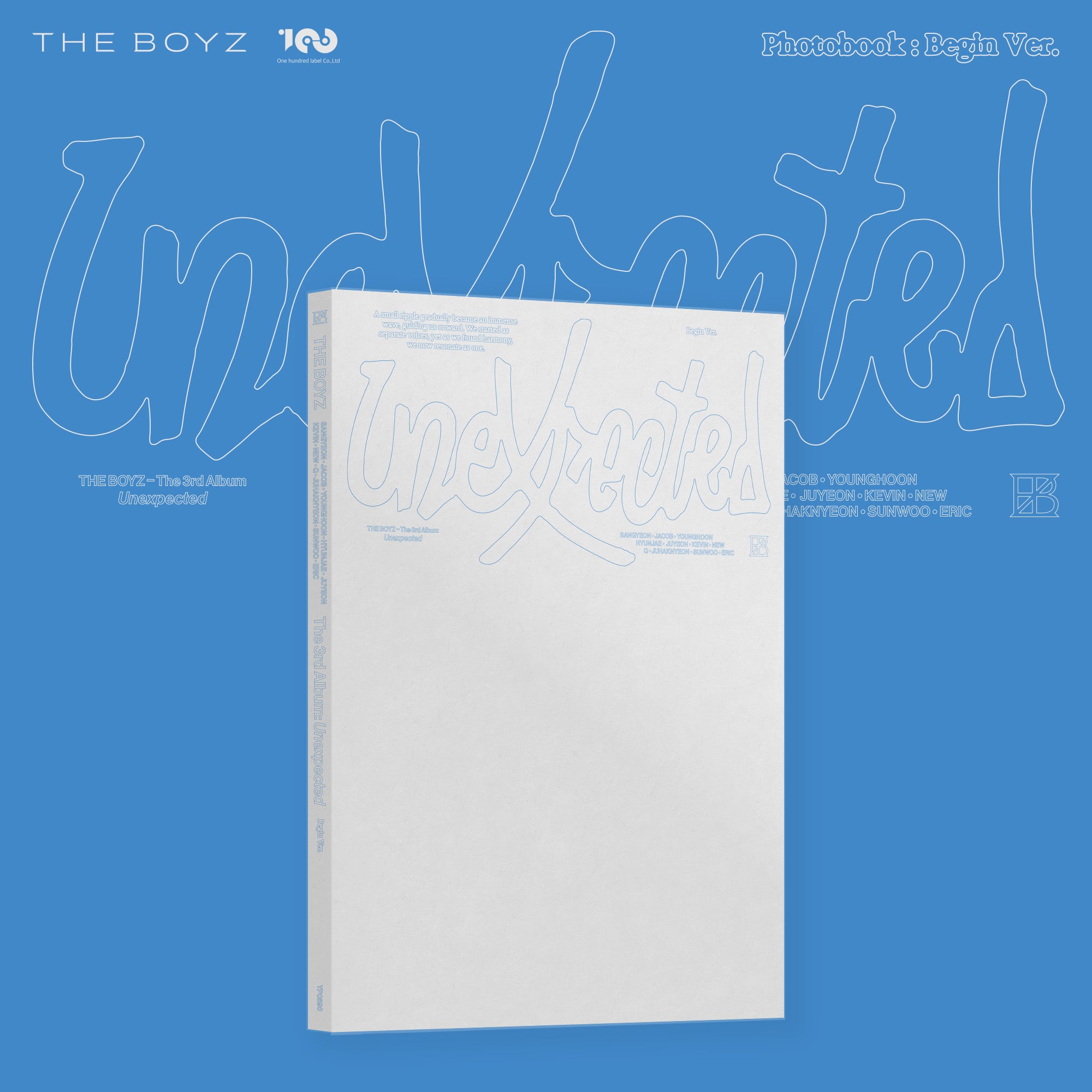 SET] THE BOYZ - 3rd Album [Unexpected] Photobook Ver. / GIFT