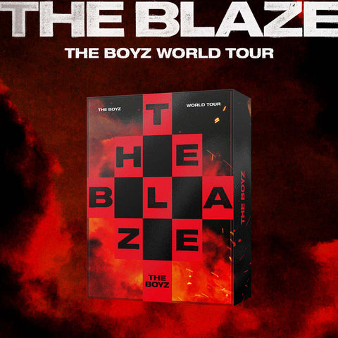 THE BOYZ - THE BOYZ [THE BLAZE] WORLD TOUR in SEOUL (QR) - Baro7 Best Kpop Store
