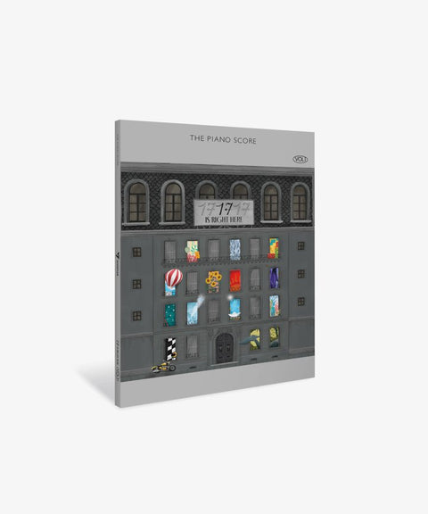 THE PIANO SCORE : SEVENTEEN [17 IS RIGHT HERE] VOL.1 - Baro7 Best Kpop Store