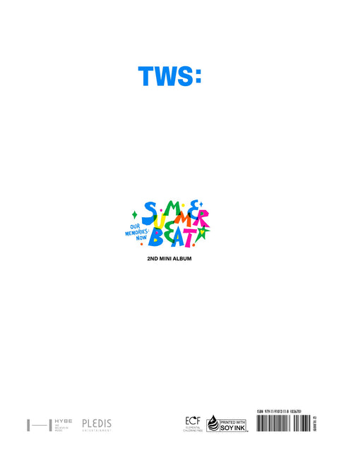 THE PIANO SCORE : TWS [SUMMER BEAT!] - Baro7 Best Kpop Store