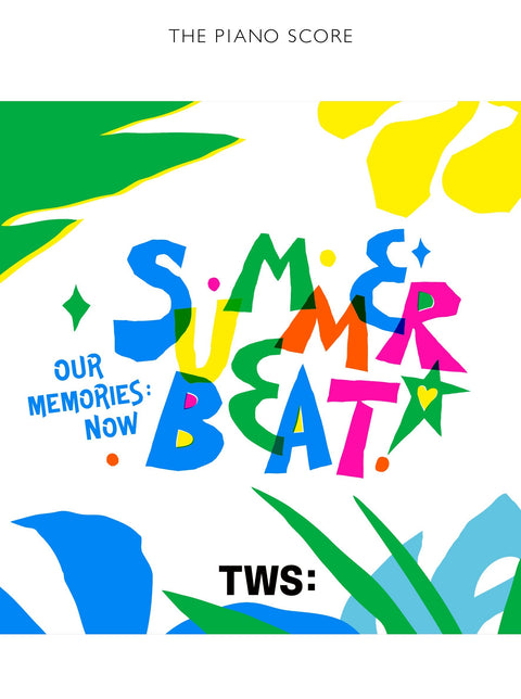 THE PIANO SCORE : TWS [SUMMER BEAT!] - Baro7 Best Kpop Store