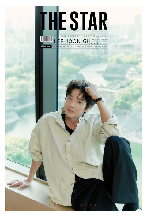 THE STAR - [2025, November] - Cover : LEE JOON GI, LUCY TYPE A - Baro7 Best Kpop Store