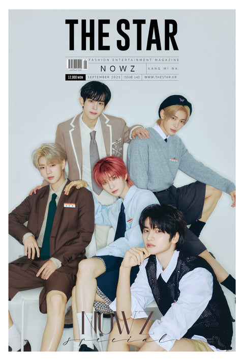 THE STAR - [2025, September] - Cover : NOWZ - Baro7 Best Kpop Store