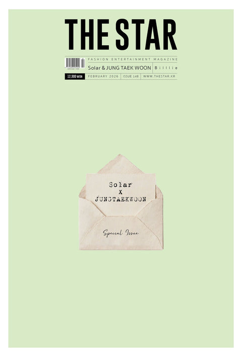 THE STAR - [2026, February] - Cover : MAMAMOO SOLAR & JUNG TAEK WOON TYPE A - Baro7 Best Kpop Store