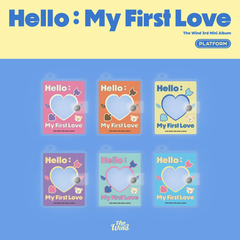 The Wind - 3rd Mini Album [Hello : My First Love] PLATFORM Ver. - Baro7 Best Kpop Store