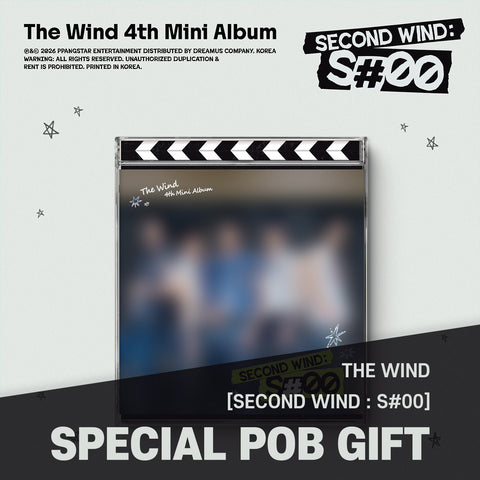 The Wind - 4th Mini Album [Second wind : S00] Jewel Ver. / GIFT - Baro7 Best Kpop Store