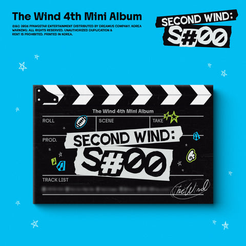 The Wind - 4th Mini Album [Second wind : S00] Photobook Ver. / GIFT - Baro7 Best Kpop Store