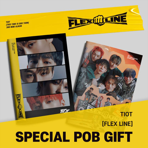 TIOT - 3rd Mini Album [FLEX LINE] Photobook Ver. / GIFT - Baro7 Best Kpop Store