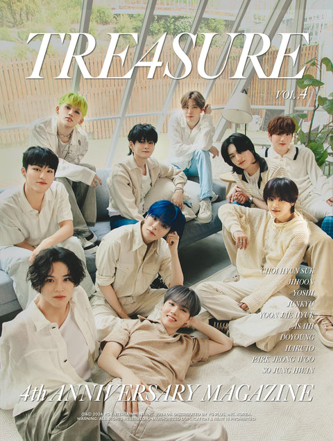 TREASURE - 4th ANNIVERSARY MAGAZINE - KPOPHERO