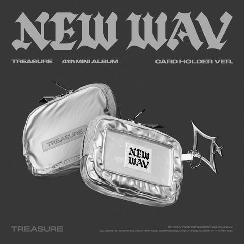 TREASURE - 4th Mini Album [NEW WAV] CARD HOLDER Ver. (Limited Edition) - Baro7 Best Kpop Store
