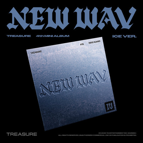 TREASURE - 4th Mini Album [NEW WAV] ICE Ver. / GIFT - Baro7 Best Kpop Store