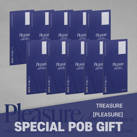 TREASURE - Special Mini Album [PLEASURE] BLUE Ver. / GIFT - Baro7 Best Kpop Store