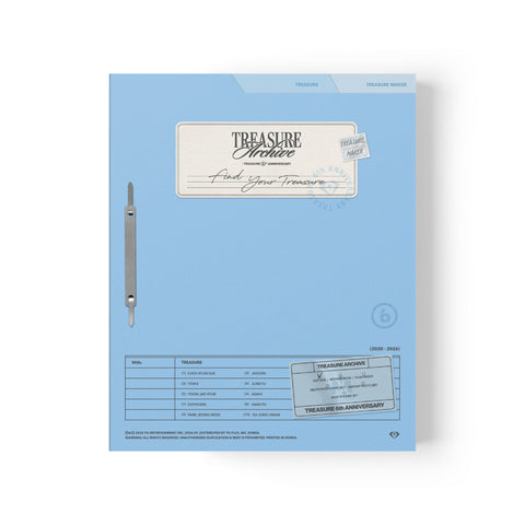 TREASURE - [TREASURE ARCHIVE : TREASURE 6th ANNIVERSARY] - Baro7 Best Kpop Store