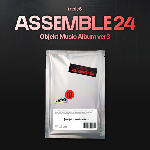 tripleS - [ASSEMBLE24] Objekt Music Album Ver.3 - Baro7 Best Kpop Store