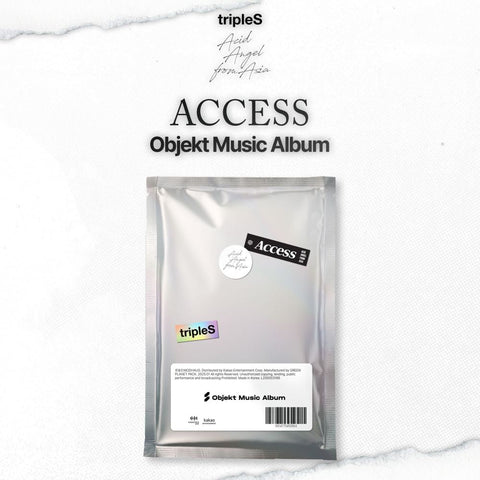 tripleS - Mini Album [Acid Angel from Asia 'ACCESS'] Objekt Music Album - Baro7 Best Kpop Store