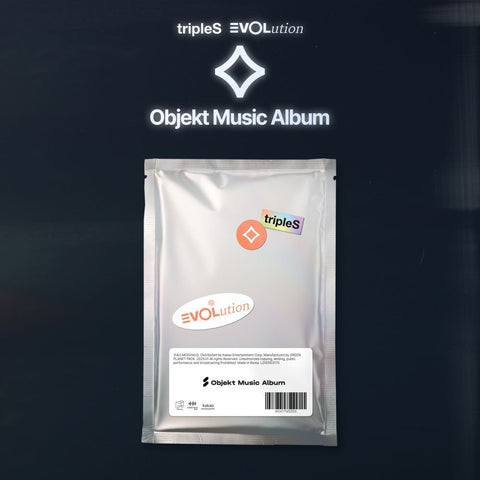 tripleS - Mini Album [EVOLution ] Objekt Music Album - Baro7 Best Kpop Store