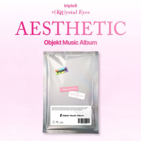 tripleS - Mini Album [+(KR)ystal Eyes ] Objekt Music Album - Baro7 Best Kpop Store